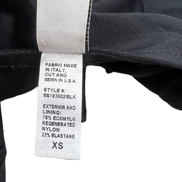 NWT Daughters of Summer Black One Piece Bathing Suit - Size XS - Picture 8 of 9